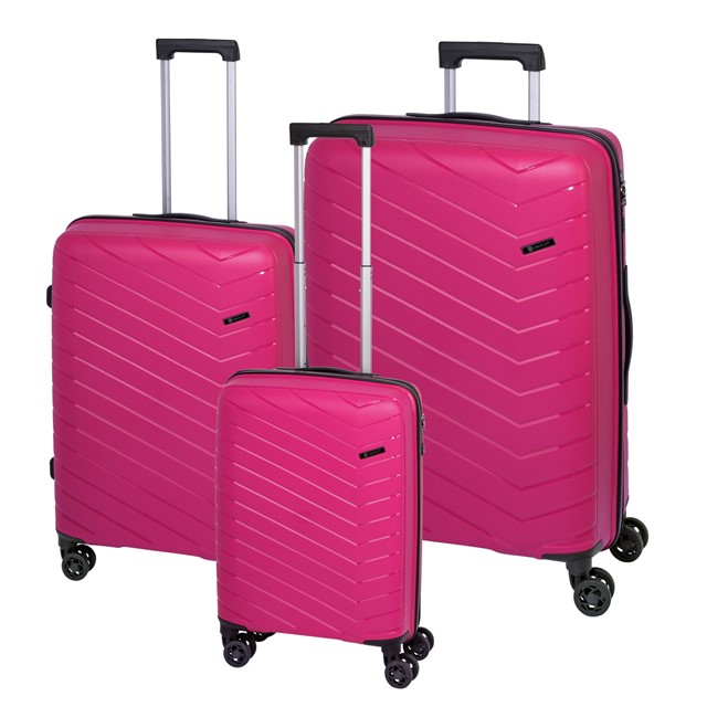 Trolley-Set ORLANDO pink 56-2210008