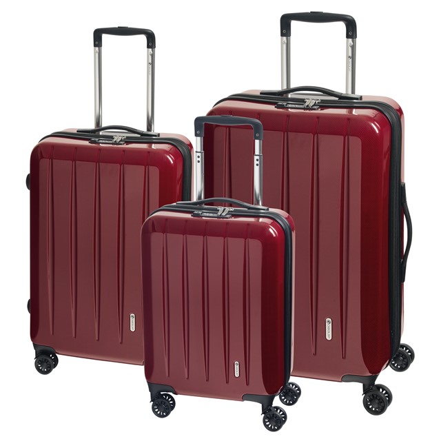 Trolley-Set LONDON 2.0 carbon red 56-2210674