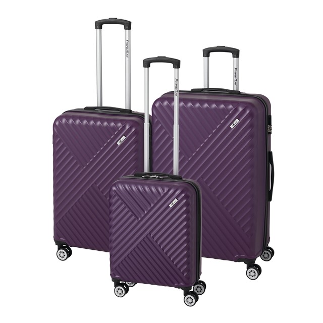 Trolley-Set KINGSTON purple 56-2220009